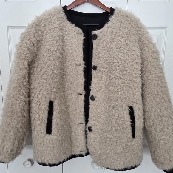 Alex Mill | Reversible Polar Bear Jacket - Picture 6 of 16